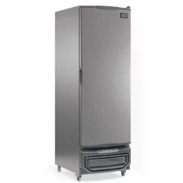 Imagem de Refrigerador Vertical Com Porta Cega GPC57SB Tipo Inox Gelopar 110V