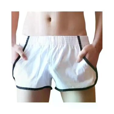 Imagem de Shorts De Corrida Masculinos Respiráveis Com Bolso, Boxers De Algodão 