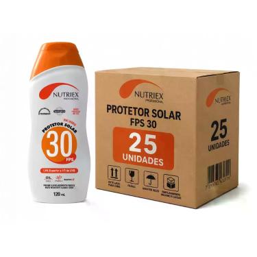 Imagem de KIT 25 Protetor Solar FPS30 Corporal 120ml Nutriex