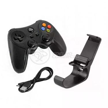 Imagem de Controle Game Joystick Jogar CelularPc Gamepad Bluetooth
