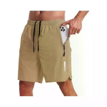 Imagem de Shorts Masculinos De Verão Para Corrida, Academia, Fitness, Treino, Es