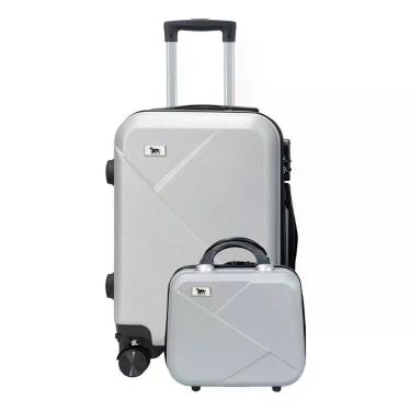 Imagem de Kit Mala de Viagem Bordo 20 e Frasqueira 12 Polegadas 10kg Padrão ANAC