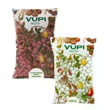 Imagem de Kit Amendoim Doce Sabor Coco e Pralinê Tradicional Peso:1KG - CADA - V