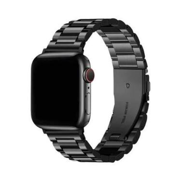 Imagem de Pulseira De Aço Inoxidável Para Apple Watch 45mm 49mm 41mm 40mm 44mm 4