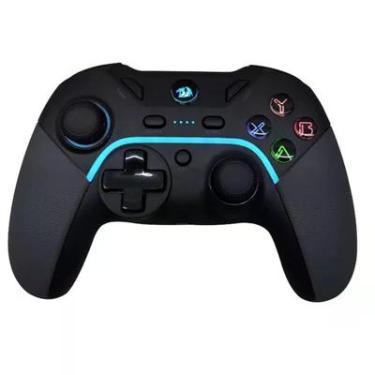 Imagem de Controle Joystick Sem Fio Redragon Harrow Pro, Pc, PS3, Preto - G808 Pro