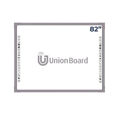 Imagem de Lousa touchscreen unionboard color cinza 82 polegadas