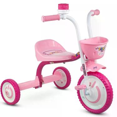 Imagem de Triciclo Motoca Infantil Menina You Girl Rosa Nathor
