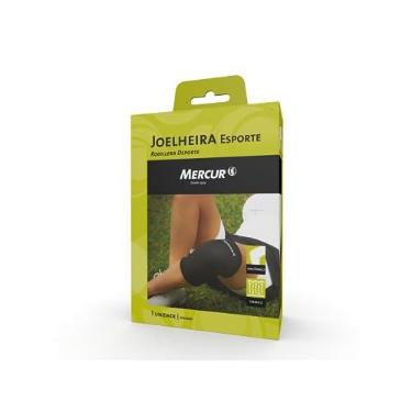 Imagem de Mercur Joelheira Elástica Preta P