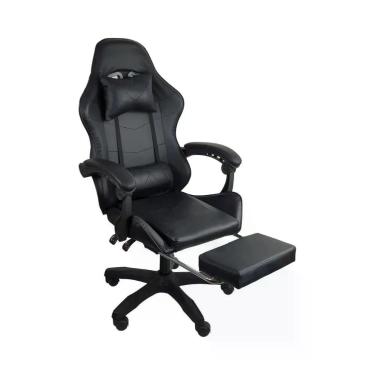 Imagem de Cadeira Gamer Stillus Oficial Apoio Para Pés Preto