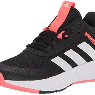 Imagem de adidas Tênis de basquete unissex Child Own the Game 2.0, Core preto/branco/turbo, 11.5 Little Kid
