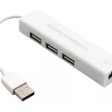 Imagem de Hub Ethernet Rj45 Com 3 Portas Usb LE-4102 - It.Blue