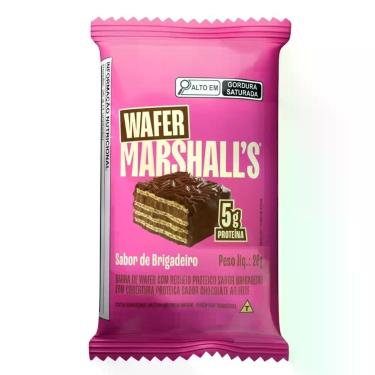 Imagem de Barra de Wafer Proteico Marshall's Sabor Brigadeiro 26g - Marshalls
