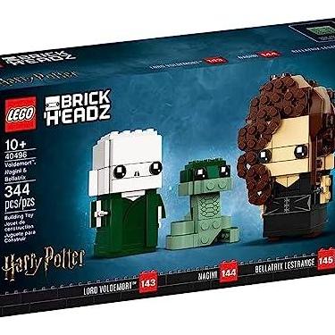 Imagem de LEGO Harry Potter BrickHeadz 40496 Voldemort, Nagini & Bellatrix