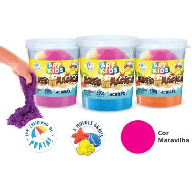 Imagem de Massa Areia Areia Magica Maravilha 550G/MO - Acrilex