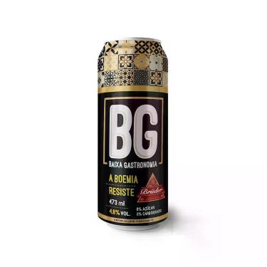 Imagem de Cerveja Baixa Gastronomia Latão 473ml - Pack 12un. - Bruder