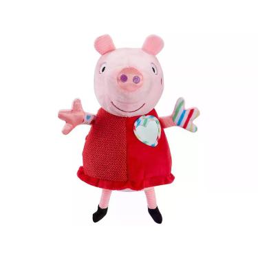 Imagem de Pelúcia Peppa Pig Minha Primeira Pelúcia Sensorial - Emite Som Sunny B