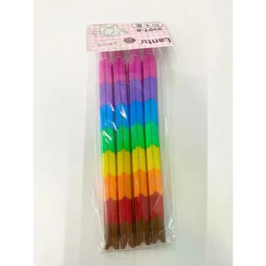 Imagem de Kit Lapiseira OEM Troca Pontas Bloco de Montar 12 Pacotes com 4 Unidades Cada Tipo Lego Kit 4