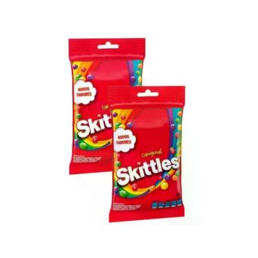 Imagem de Bala Skittles Original 95g - 2 unid