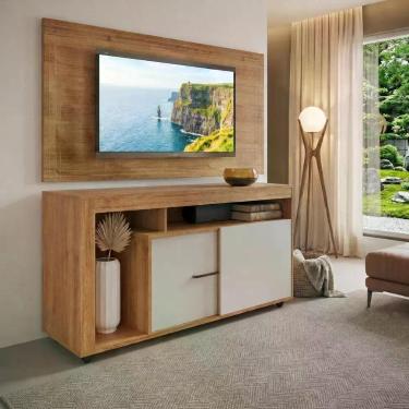 Imagem de Rack com Painel para TV até 55 Polegadas 135,5CMX152CM - Viero