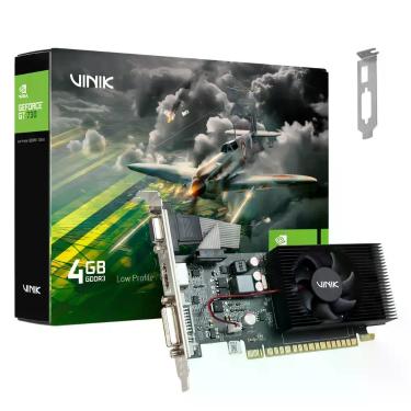 Imagem de Gpu Nvidia Geforce GT 730 4GB DDR3 128 BITS Vinik LOW Profile GPUK7304