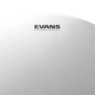 Imagem de Kit de Peles para Bateria EPP-UV1-R Rock UV1 Monofilme 10mil 4 Tamanhos Branca Evans