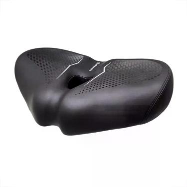 Imagem de Selim de Bicicleta Ergonômico Largo com Amortecimento e Resistente à Á