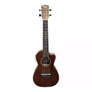 Imagem de Ukulele Ohana CK-35 CE Concert Elet. Cut. NT escuro (Mahogany)