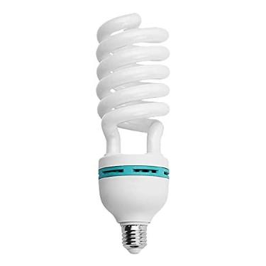 Imagem de Lâmpada Tricool Espiral 135W para Iluminação Fotográfica 5500k - Compatível com Softbox Soquete E-27 Luz Branca (110)