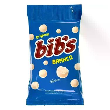 Imagem de Confeito Bib's Chocolate Branco 40g