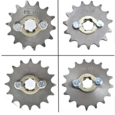 Imagem de Pinhão De Motor 10T-19T Para ATV, Go Kart, Quad, Pitbike, Buggy, Dirt 