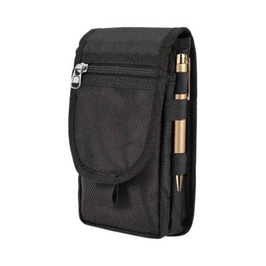 Imagem de Bolsa De Cintura Para Celular De 6,3 Polegadas, Casual, Com Tampa Flip