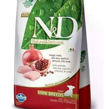 Imagem de Ração N&d Grain Free Frango Cães Filhotes Raças Peq 2,5kg - Farmin@