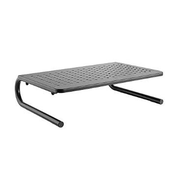 Imagem de Suporte Organizador de Mesa Preto para Monitor/Notebook - DSK02 ELG