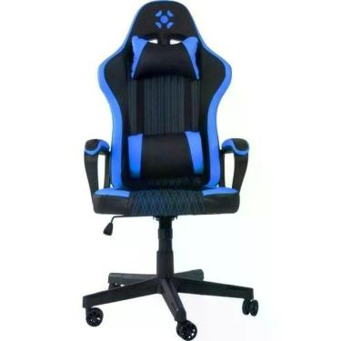 Imagem de Cadeira Gamer Fortrek Vickers Preta Azul