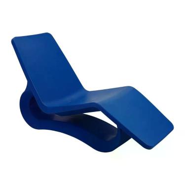 Imagem de Espreguiçadeira Chaise Tramontina Octo Eco Em Polietileno I'm Green Mariner Com Furo Tramontina