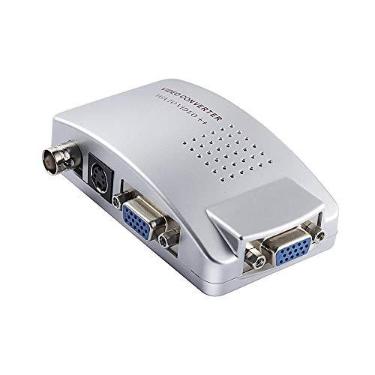 Imagem de axGear Adaptador conversor S-Video VGA para BNC Saída de vídeo coaxial