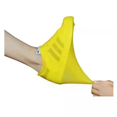 Imagem de Protetor de Sapato Capa de Chuva em Silicone Antiderrapante Tamanho m 35 a 39