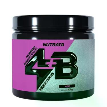 Imagem de Pre Workout 4B Ultra Concentrated Plus 300g Nutrata, Açaí