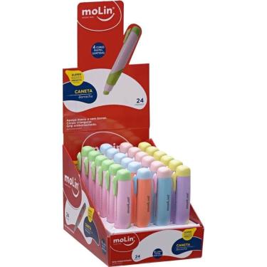 Imagem de Borracha Caneta Molin TONS Pastel