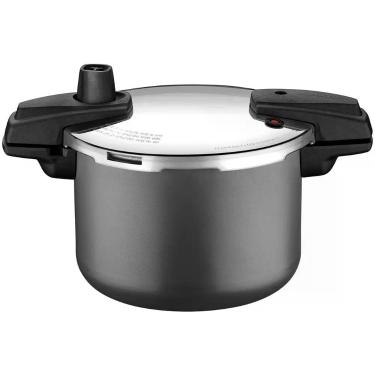Imagem de Panela de Pressão Tramontina Antiaderente 4,5L Fechamento Externo Titâ