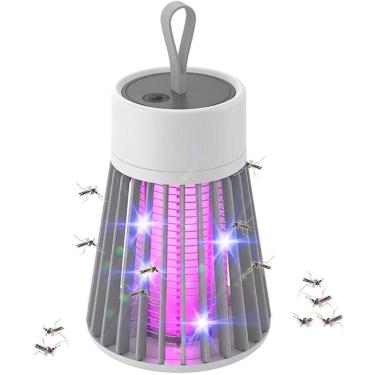 Imagem de Abajur Mata Mosquito Choque Elétrico Recarregável Usb - DESERT ECOM