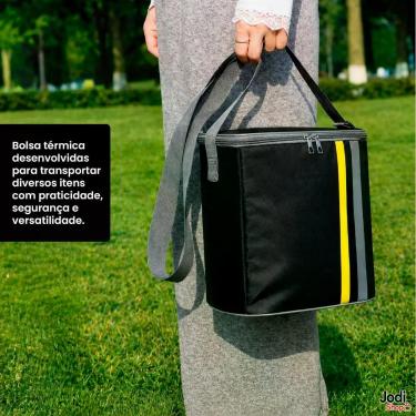 Imagem de Bolsa Térmica 9 Litros Impermeável com Estrutura Leve e Resistente - T