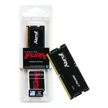 Imagem de Memória Para Notebook Kingston Fury Impact, 16GB DDR5, 4800mhz, Cl38 - Kf548s38ib-16