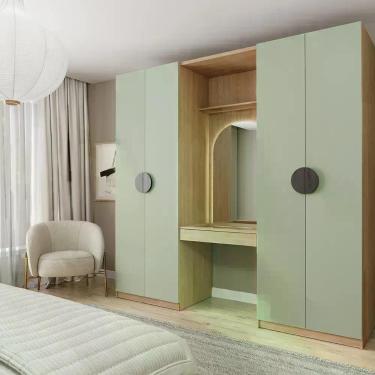 Imagem de Conjunto Planejado 3 Peças 2 Gavetas, Penteadeira e Cabideiro Joy Cabe