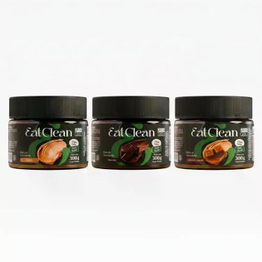 Imagem de DUX COMPANY Pasta de Amendoim 300g - Eat Clean, Chocolate Belga