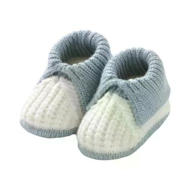 Imagem de Botas De Malha Para Bebês Recém-nascidos, Sapatos Infantis Com Patchwo