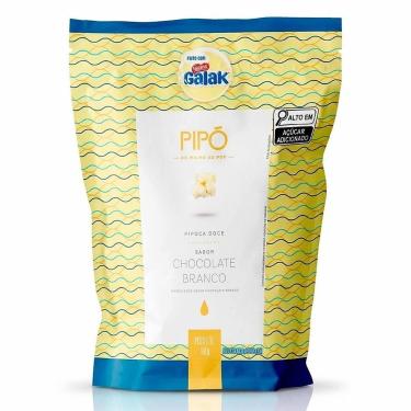 Imagem de Pipoca Doce Gourmet Pipó Chocolate Branco Galak Sachê 90g Pronta para 