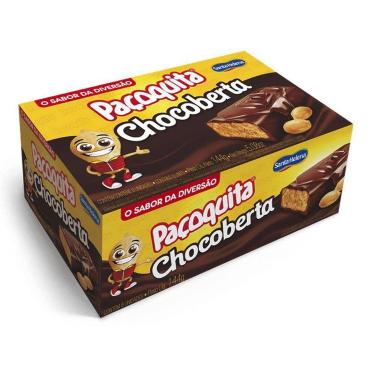 Imagem de Paçoquita Chocoberta Santa Helena 144g