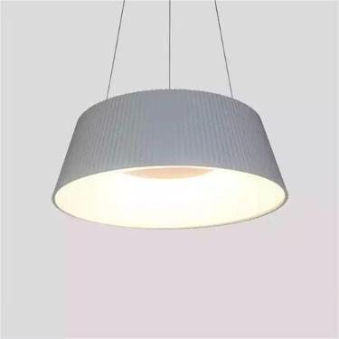 Imagem de Luminária pendente de LED de cabeça única de designer escandinavo, luminária pendente moderna de balcão redondo, luminárias decorativas para ambientes internos, lâmpadas de lustre