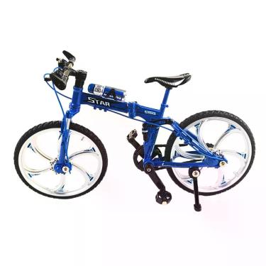 Imagem de Miniatura Bicicleta De Metal Com Garrafinha Star Bike Sports Articulad